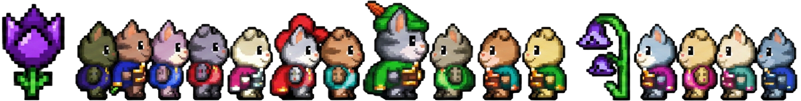 PawPal character lineup